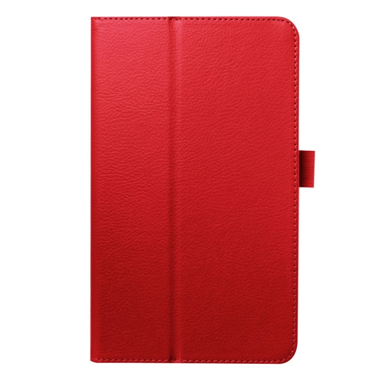 Litchi Texture Horizontal Flip Leather Case with Holder for Acer Iconia One 8 B1-820