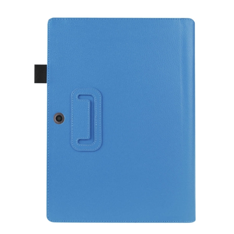 Litchi Texture 2-fold Horizontal Flip Leather Case with Holder for Acer Switch 10E AW3-013