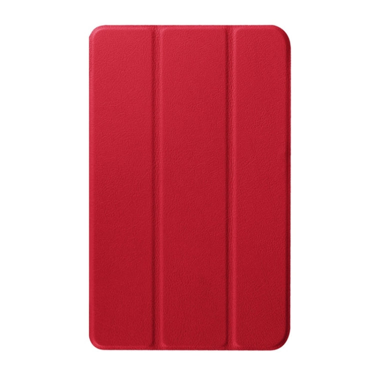 Custer Texture Horizontal Flip Leather Case with 3-folding Holder for Acer Iconia One 8 B1-820