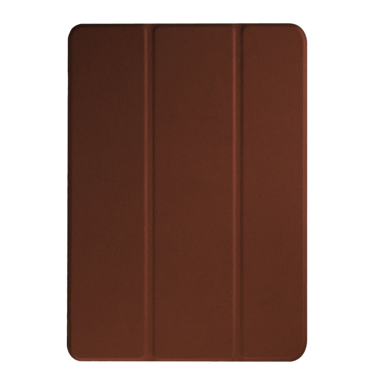 Custer Texture Horizontal Flip Solid Color Leather Case with Three-folding Holder for Acer Iconia One 10 B3-A10