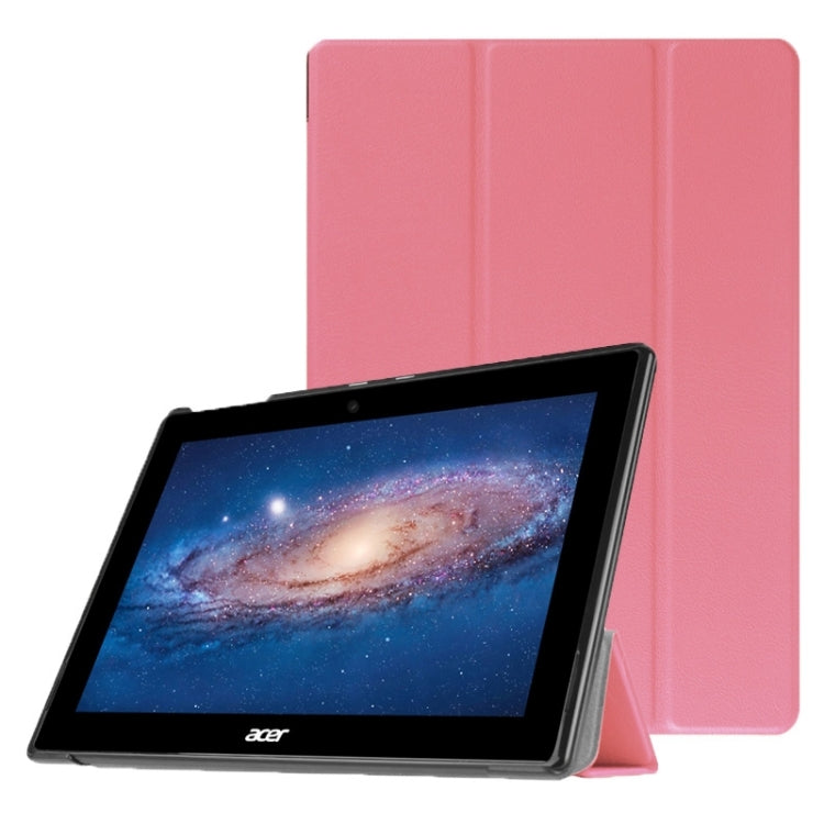Crazy Horse Texture PC + PU Leather Case with 3 Gears Holder for Acer Iconia Tab 10 A3-A30