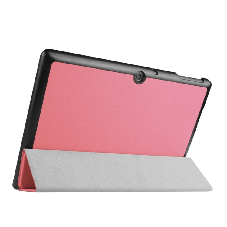 Crazy Horse Texture PC + PU Leather Case with 3 Gears Holder for Acer Iconia Tab 10 A3-A30