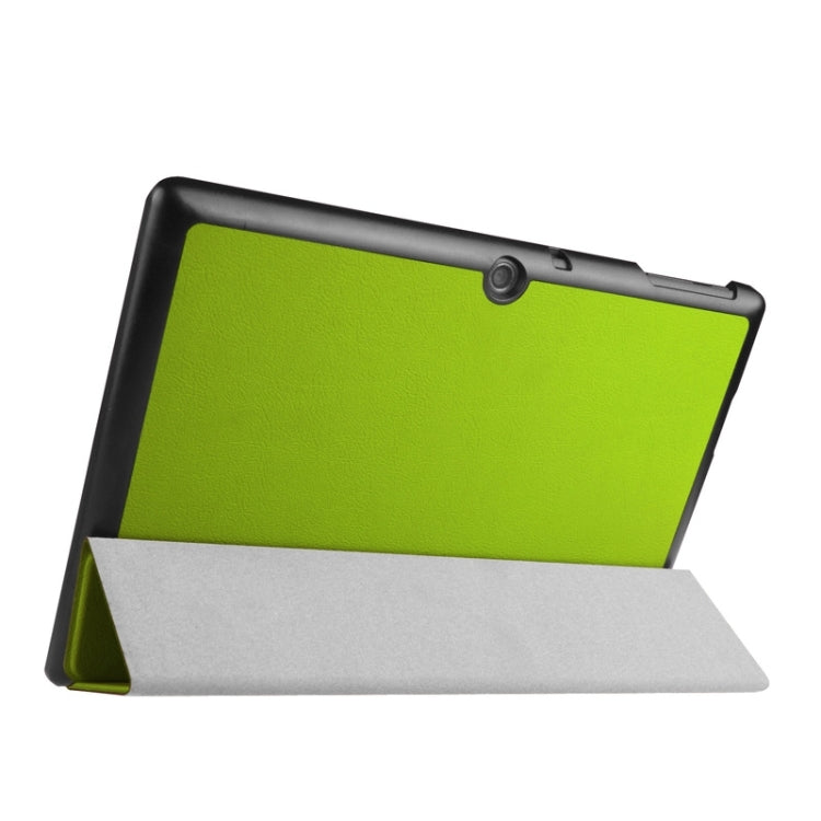 Crazy Horse Texture PC + PU Leather Case with 3 Gears Holder for Acer Iconia Tab 10 A3-A30