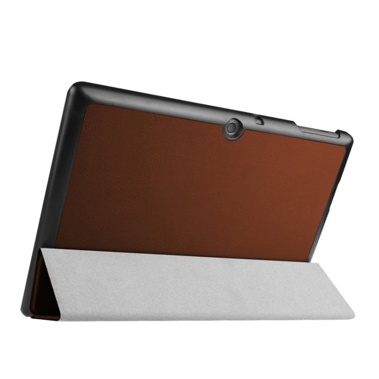 Crazy Horse Texture PC + PU Leather Case with 3 Gears Holder for Acer Iconia Tab 10 A3-A30