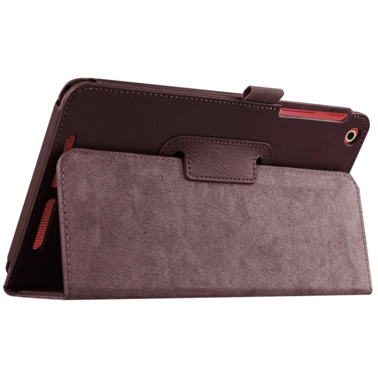 Litchi Texture Horizontal Flip Solid Color Leather Case with Holder for Acer Iconia One 8 / B1-820