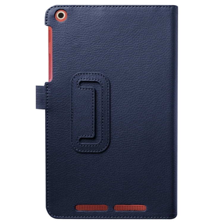 Litchi Texture Horizontal Flip Solid Color Leather Case with Holder for Acer Iconia One 8 / B1-820