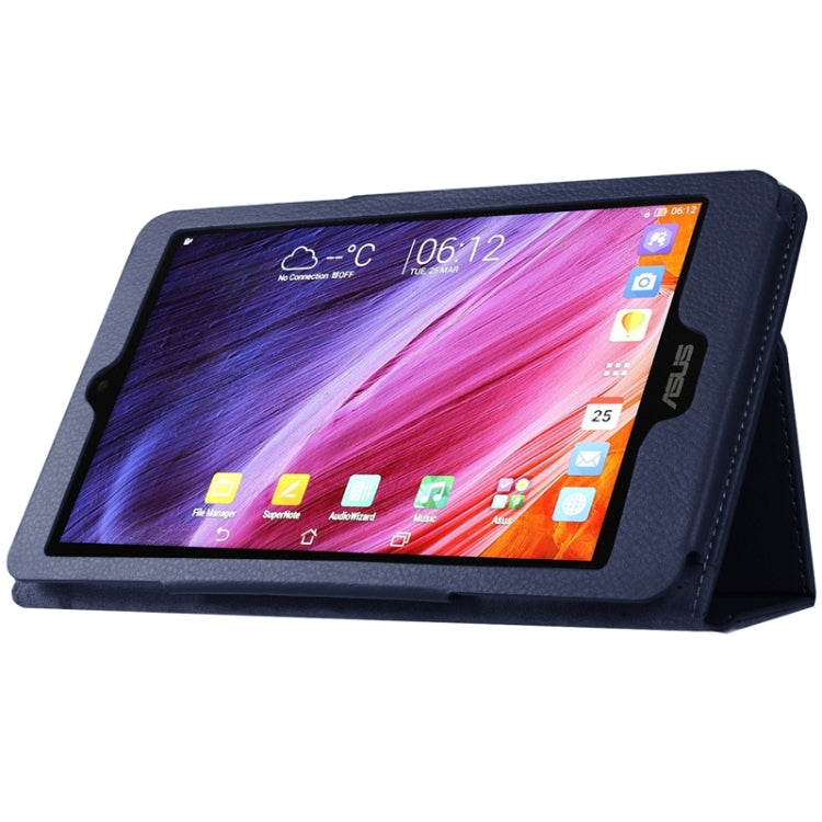 Litchi Texture Horizontal Flip Solid Color Leather Case with Holder for Acer Iconia One 8 / B1-820