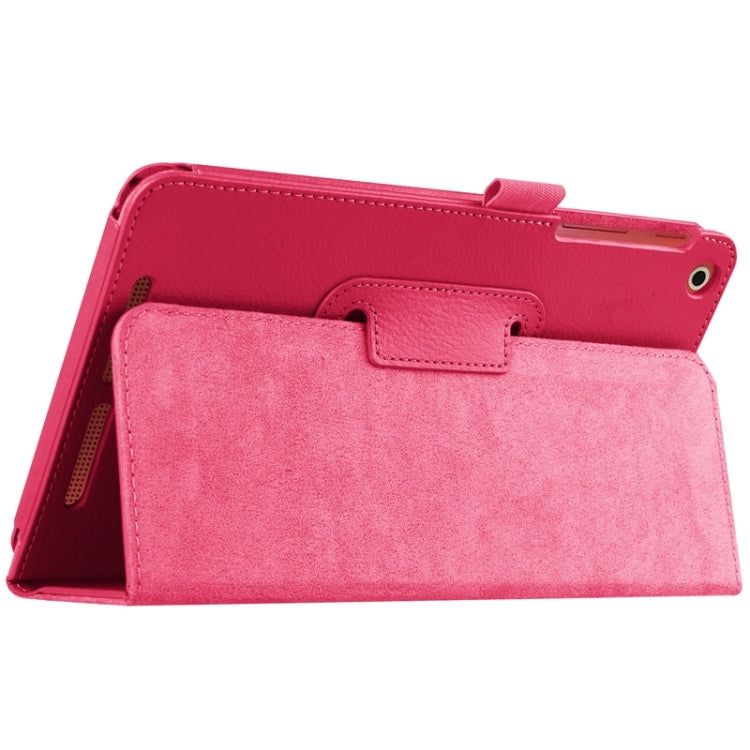 Litchi Texture Horizontal Flip Solid Color Leather Case with Holder for Acer Iconia One 8 / B1-820