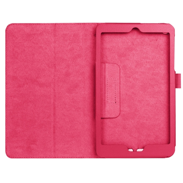 Litchi Texture Horizontal Flip Solid Color Leather Case with Holder for Acer Iconia One 8 / B1-820