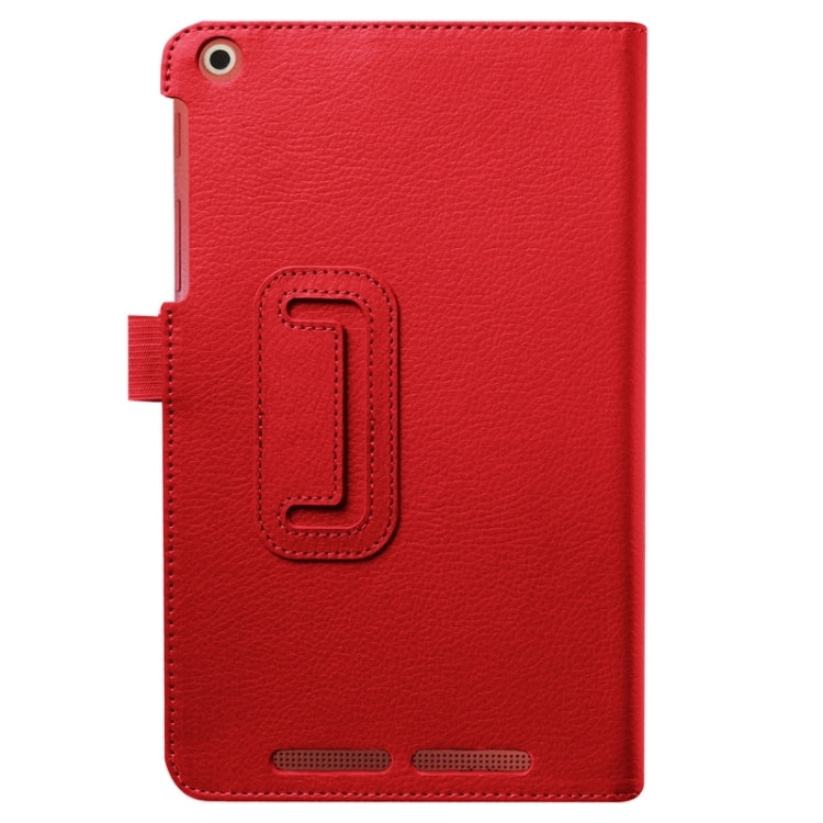 Litchi Texture Horizontal Flip Solid Color Leather Case with Holder for Acer Iconia One 8 / B1-820