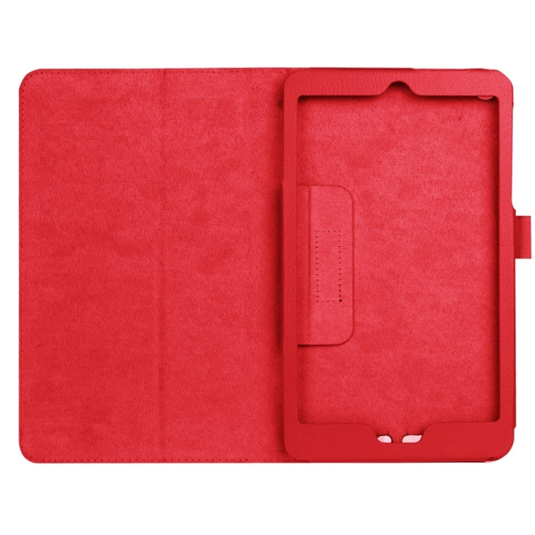 Litchi Texture Horizontal Flip Solid Color Leather Case with Holder for Acer Iconia One 8 / B1-820