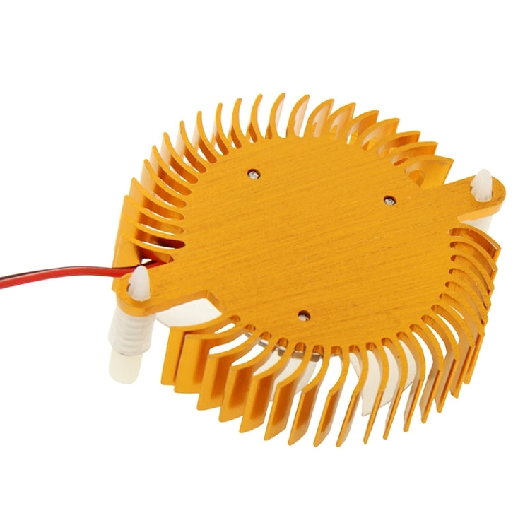 55mm 2-pin VGA Card Cooling Fan (Screw distance: 55mm)(Yellow)