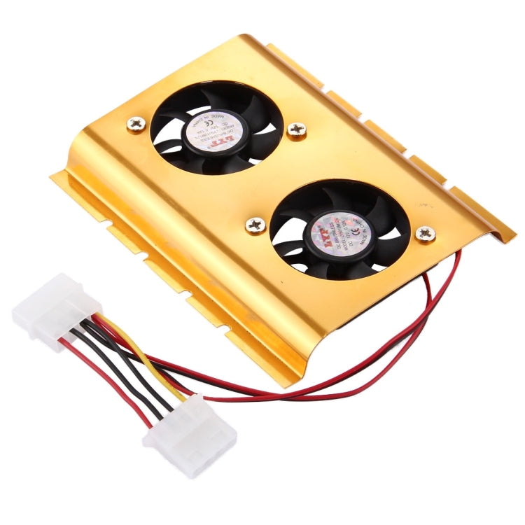 4-pin Hard Drive Disk Cooling Fan, Random Color Delivery