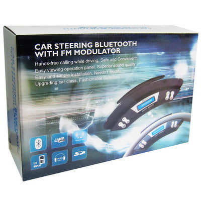 Car Steering Wheel Car MP3 player FM Transmitter with Bluetooth
