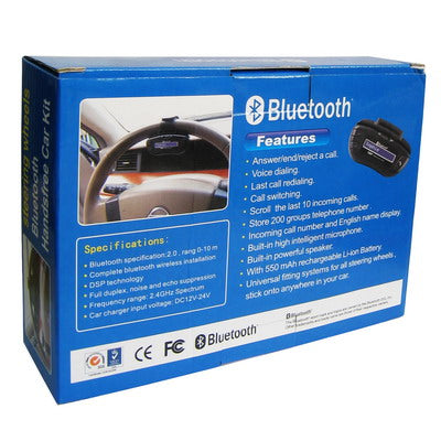 Bluetooth HandsFree car kit for the Steering Wheel