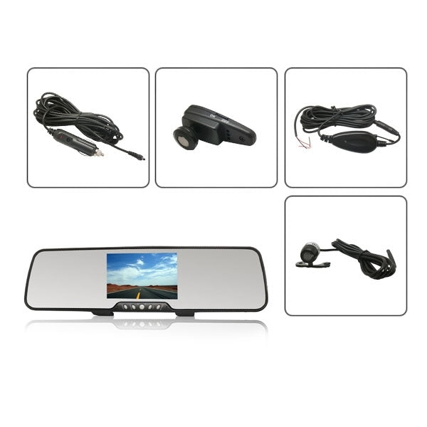 3.5 inch TFT Screen Bluetooth Car Kit Wireless Back-up Camera System