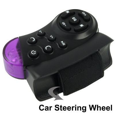 The Newest 1.5 inch Hands Free Car Kit Bluetooth FM Modulator & Car MP3 for Car Steering Wheel, Support SD / USB Flash Disk
