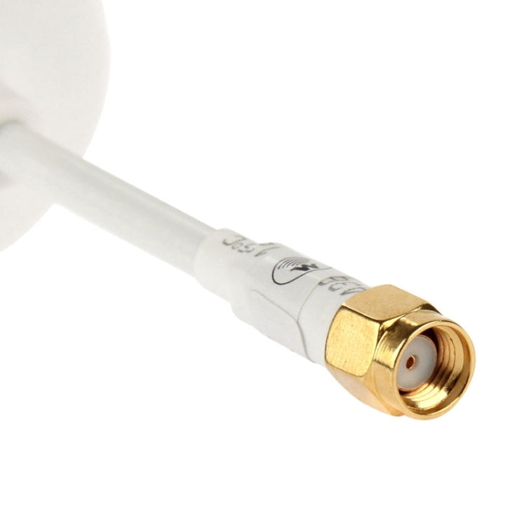 5.8G Circular Polarized Antenna Set TX-SMA / RX-SMA for RC Airplanes Helicopters(White)