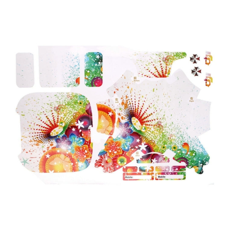Colorful Pattern PVC Skin Decal Sticker for Phantom 3 Copter Shell Controller Accessory