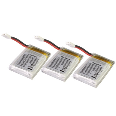 3 PCS Walkera 3.7V 600mAh li-Po Batteries for 4G6/ 4G3/ CB100 Helicopters