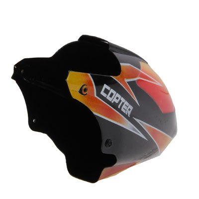 Replace Canopy for WL TOYS V911 Helicopters(Orange)