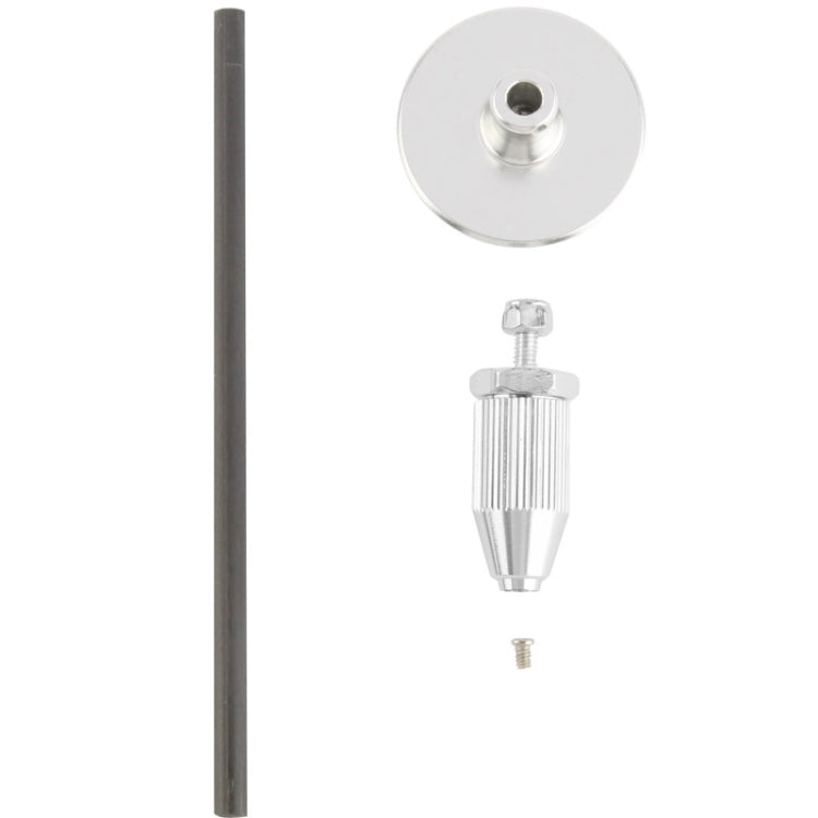 GPS Folding Antenna Stand Base GPS Fitting Seat Bracket Holder for DJI APM GPS(Silver)