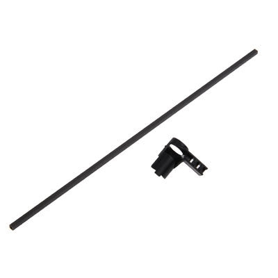 Replace Tail Motor Seat + Boom Pipe for WL TOYS V911 Helicopters(Black)