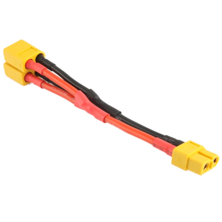 XT60 Parallel Connection Cable / 14# Silicone Battery Cable for DJI Phantom (10cm)