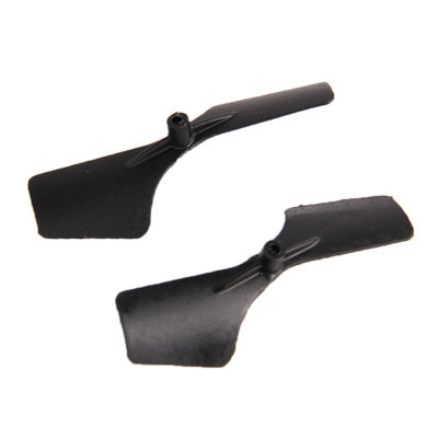 Replace Tail Blade for WL TOYS V922 Helicopters (2 Pcs in One Package, the Price is for 2 Pcs)(Black)