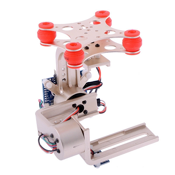 HJ 2-Axis Camera Brushless Gimbal PTZ w/ BGC3.1 2-Axis Gimbal Controller for GoPro 4 / 3+ / 3 / 2 / 1 FPV