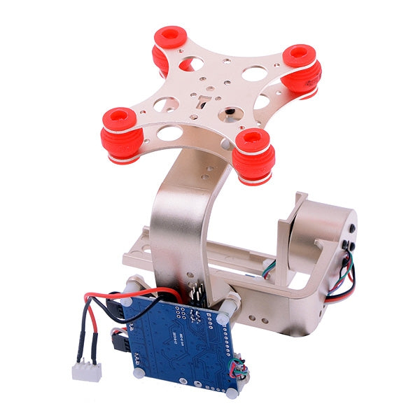 HJ 2-Axis Camera Brushless Gimbal PTZ w/ BGC3.1 2-Axis Gimbal Controller for GoPro 4 / 3+ / 3 / 2 / 1 FPV