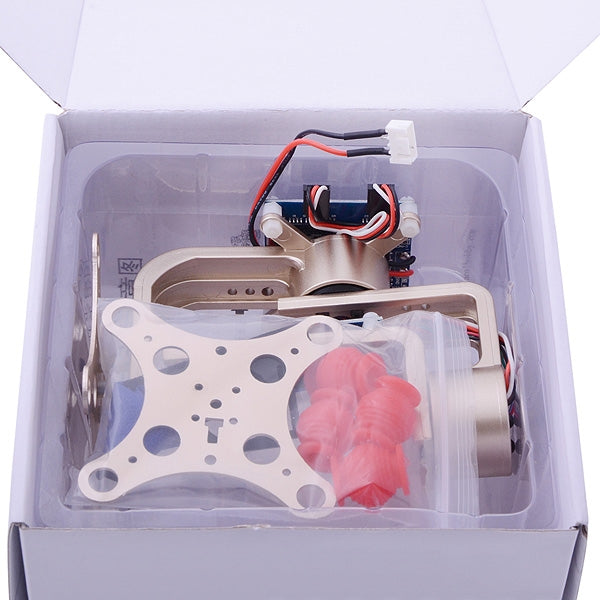 HJ 2-Axis Camera Brushless Gimbal PTZ w/ BGC3.1 2-Axis Gimbal Controller for GoPro 4 / 3+ / 3 / 2 / 1 FPV