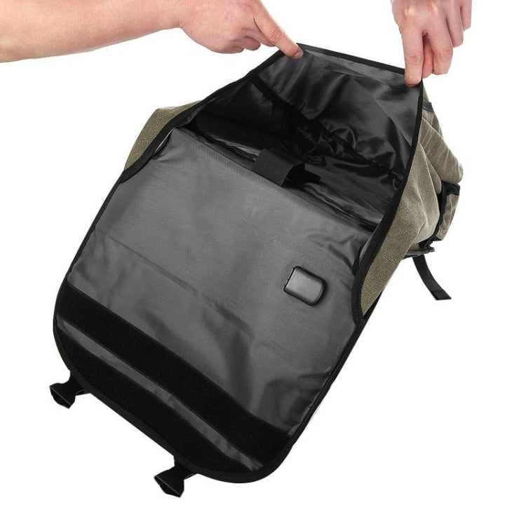 Portable and Fashionable Business Solar Charger Backpack with 10W Solar Panel & Standard USB Data Cable
