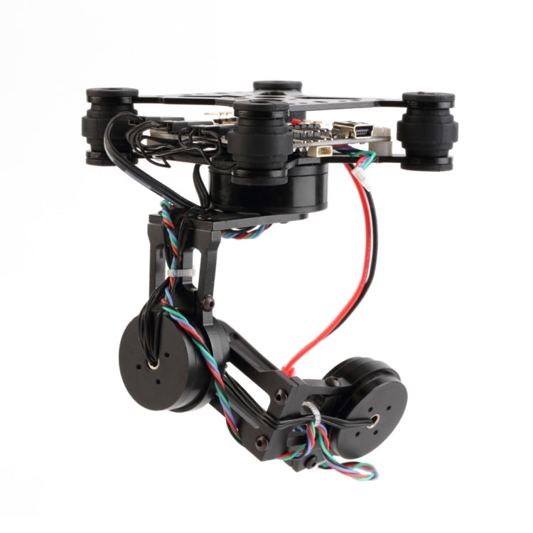 3-Axes Brushless Gimbal Mount with 32bit Storm32 Controller For GoPro HERO3 & HERO4, DJI Phantom(Black)