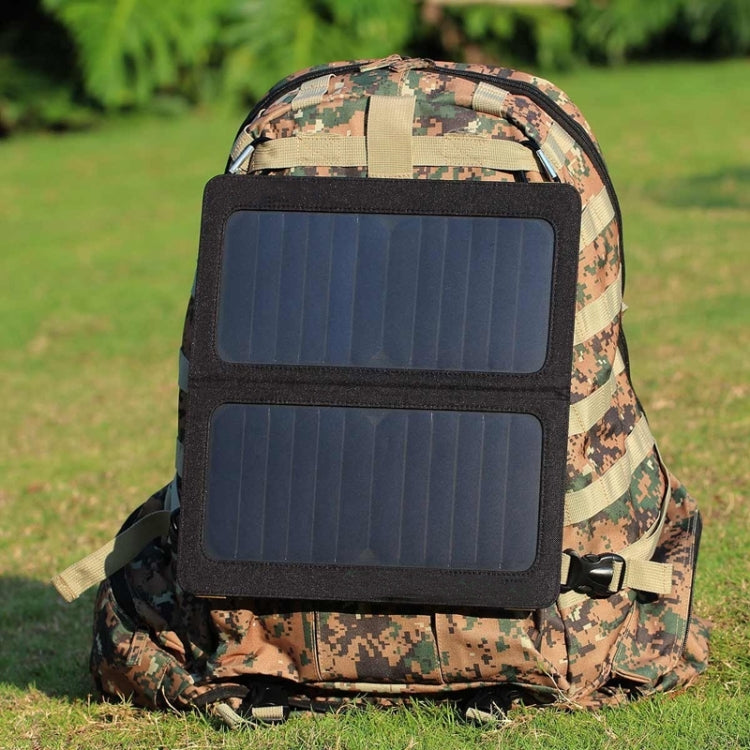Portable 13W Solar Panel Charger with Holder & Standard USB Data Cable & Four Key Rings for Mobile Phones & Digital Camera & MP3 & MP4 & iPad and other 5V USB Interface Power Banks