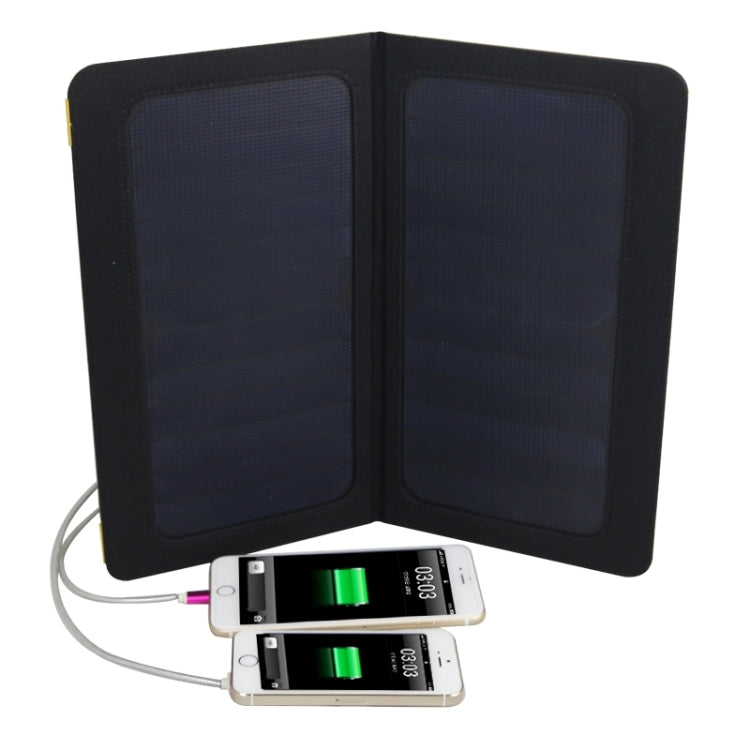 Portable 13W Solar Panel Charger with Holder & Standard USB Data Cable & Four Key Rings for Mobile Phones & Digital Camera & MP3 & MP4 & iPad and other 5V USB Interface Power Banks