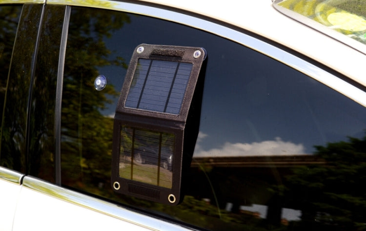 Foldable and Portable 3.5W Solar Panel Charger with Standard USB Data Cable and Four Key Rings for Mobile Phones & Digital Camera & MP3 & MP4 & iPad and other 5V USB Interface Power Banks