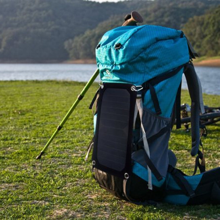 Portable Hanging 6.5W Solar Panel Charger with Standard USB Data Cable & Four Key Rings & Four Sucker for Mobile Phones & Digital Camera & MP3 & MP4 & iPad and other 5V USB Interface Power Banks
