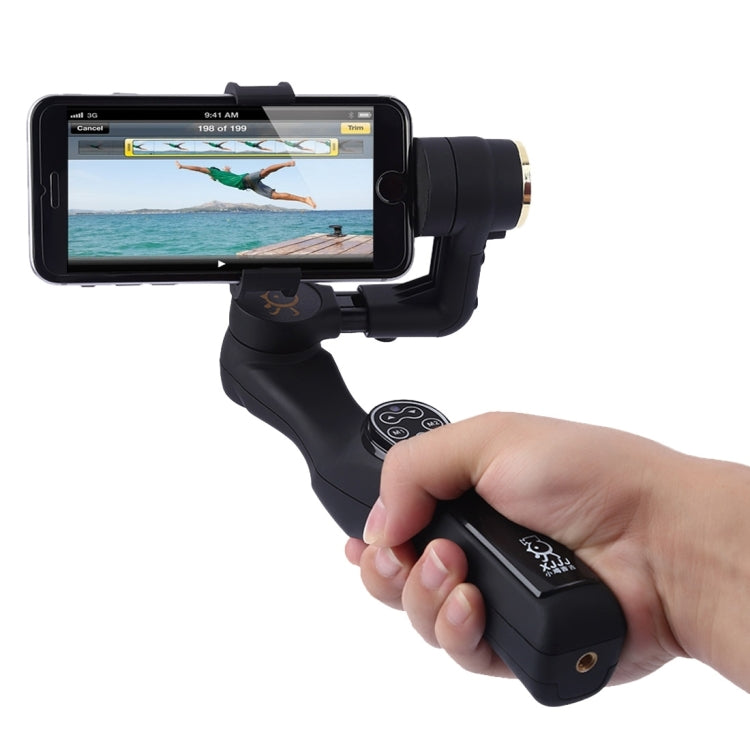 SP2 2 Axis Handheld Brushless Video Camera Stabilizer Beholder Phone Gimbal, For iPhone, Galaxy, Huawei, Xiaomi, HTC, Sony, Google and other Smartphones(Black)