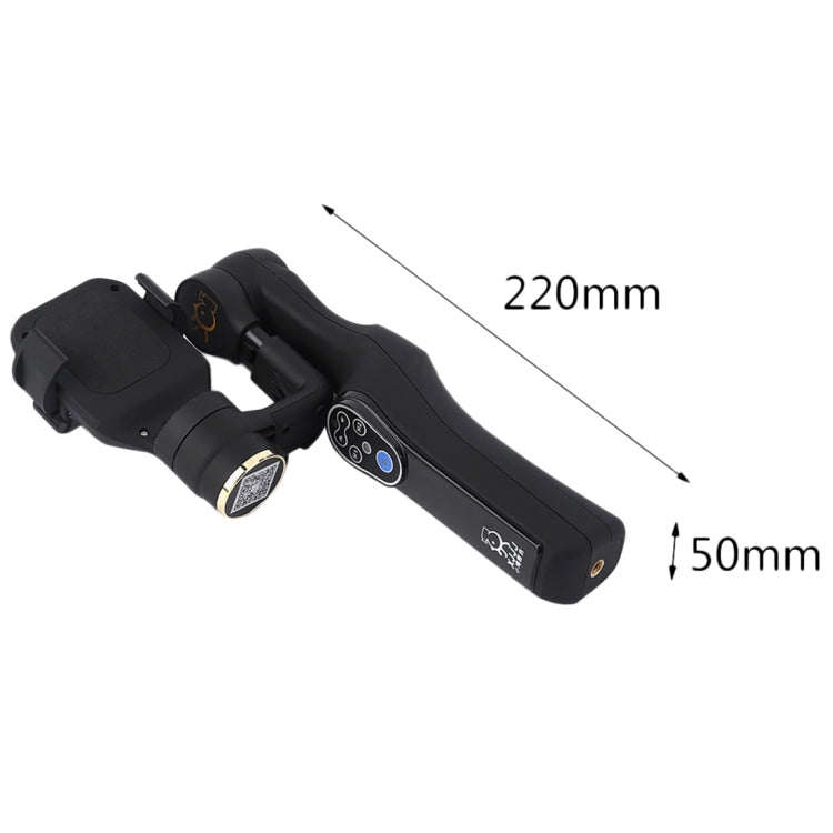 SP2 2 Axis Handheld Brushless Video Camera Stabilizer Beholder Phone Gimbal, For iPhone, Galaxy, Huawei, Xiaomi, HTC, Sony, Google and other Smartphones(Black)
