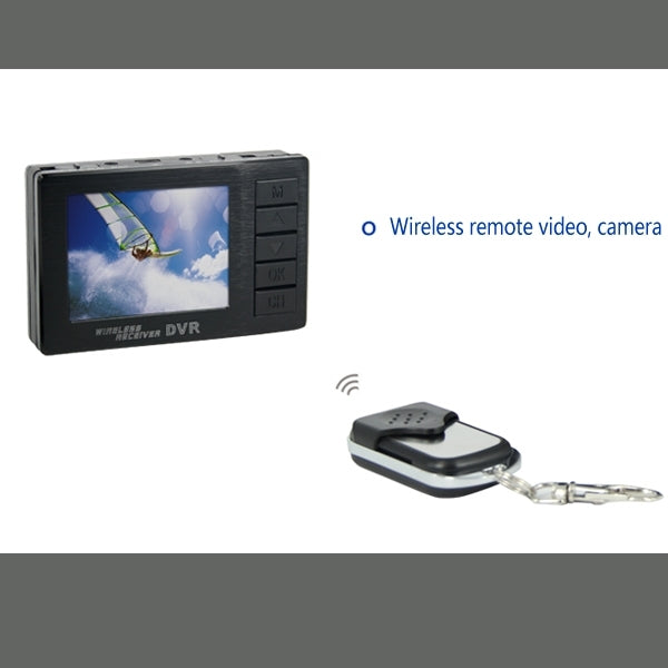 BOSCAM DV01S 8 Channel 2.4 inch Display Mini Video Camera 5.8GHz Wireless Receiving DVR