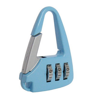 3 Digits Portable Mini Combination Lock / Backpack Padlock(Baby Blue)