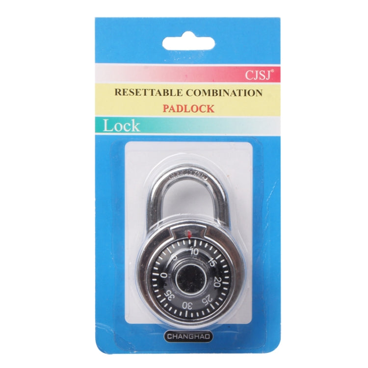 Resettable Combination Padlock(Silver)