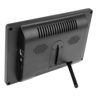 7 inch TFT LCD Color Monitor, Support Three Channel AV Inputs, Built-in Speaker