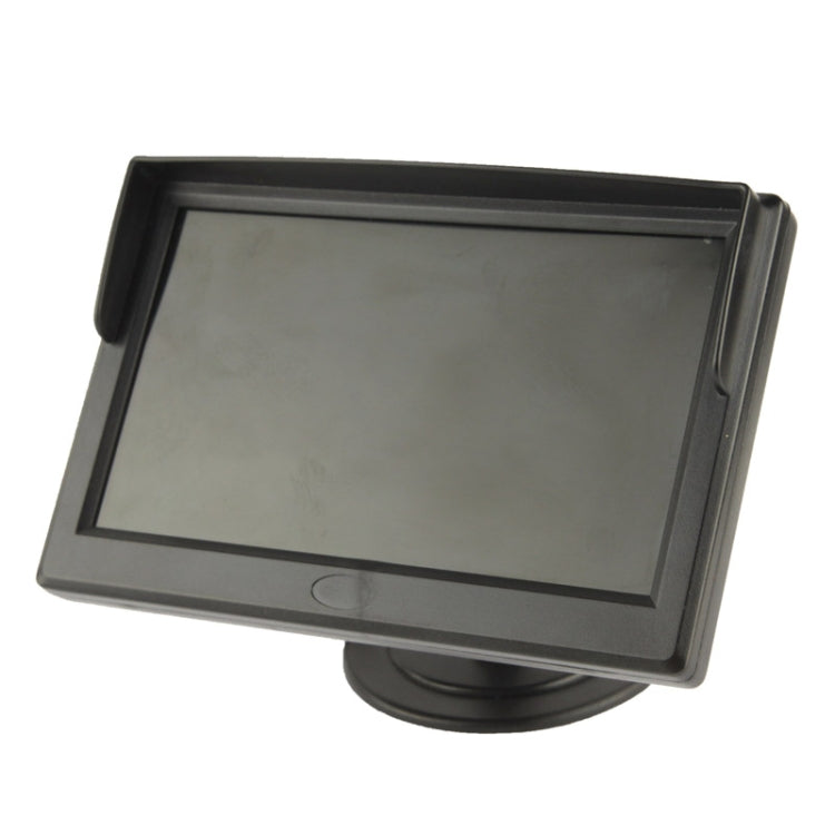 5 inch TFT LCD Color Monitor Stand Security TFT Monitor(Black)