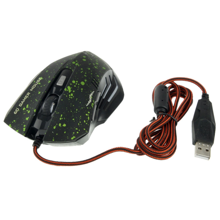 WEYES 2400DPI USB Optical 6D Competitive Game Mouse