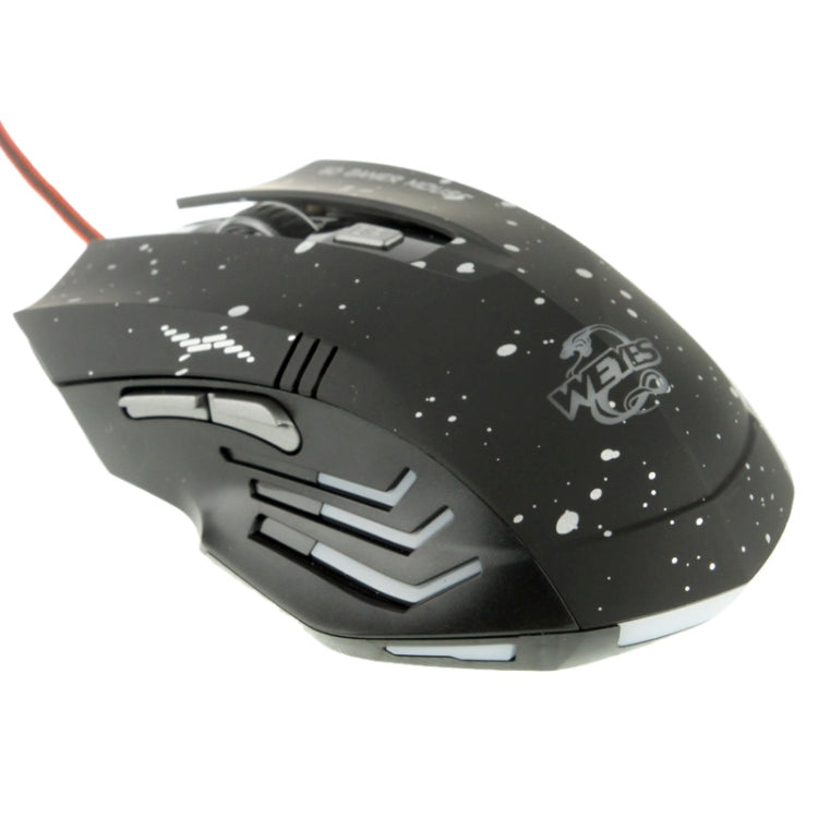 WEYES 2400DPI USB Optical 6D Competitive Game Mouse