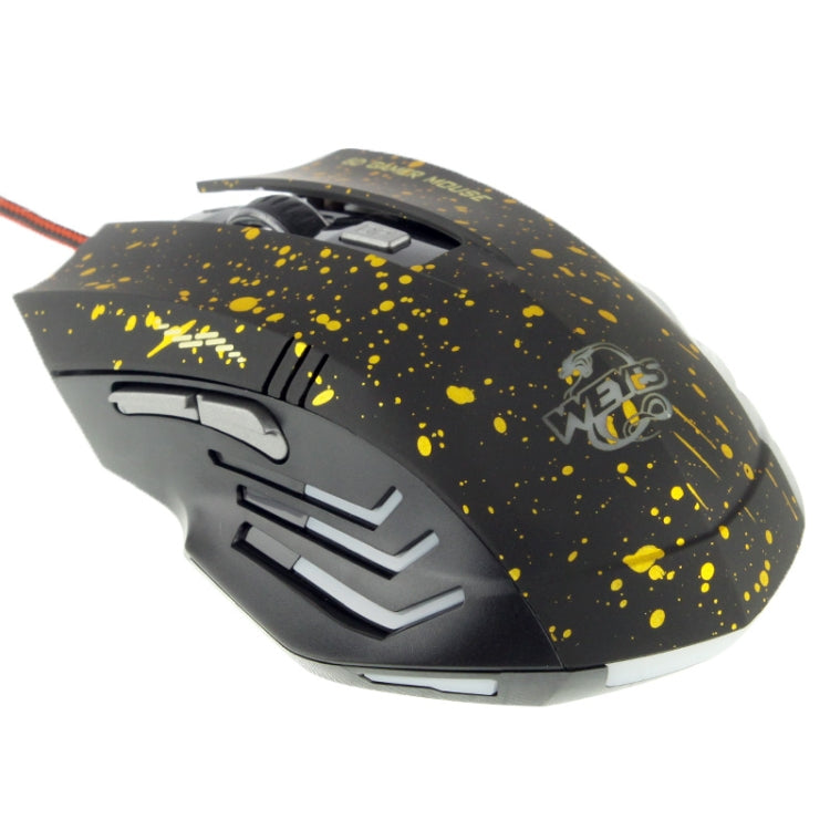 WEYES 2400DPI USB Optical 6D Competitive Game Mouse