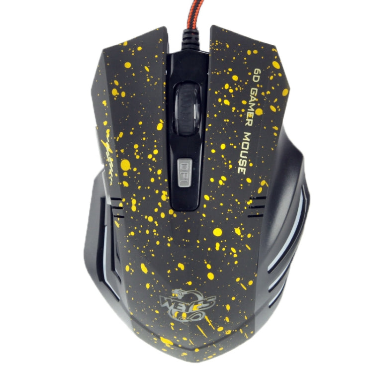 WEYES 2400DPI USB Optical 6D Competitive Game Mouse