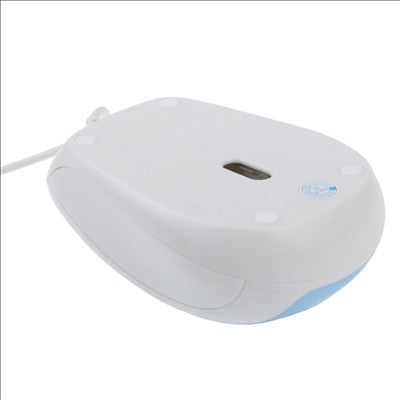 800DPI/1600DPI Adjustable USB Optical Mouse (Baby Blue)